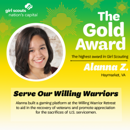 Gold Award Template - Alanna Z.